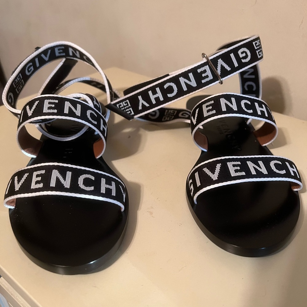 Givenchy ankle wrap sandals